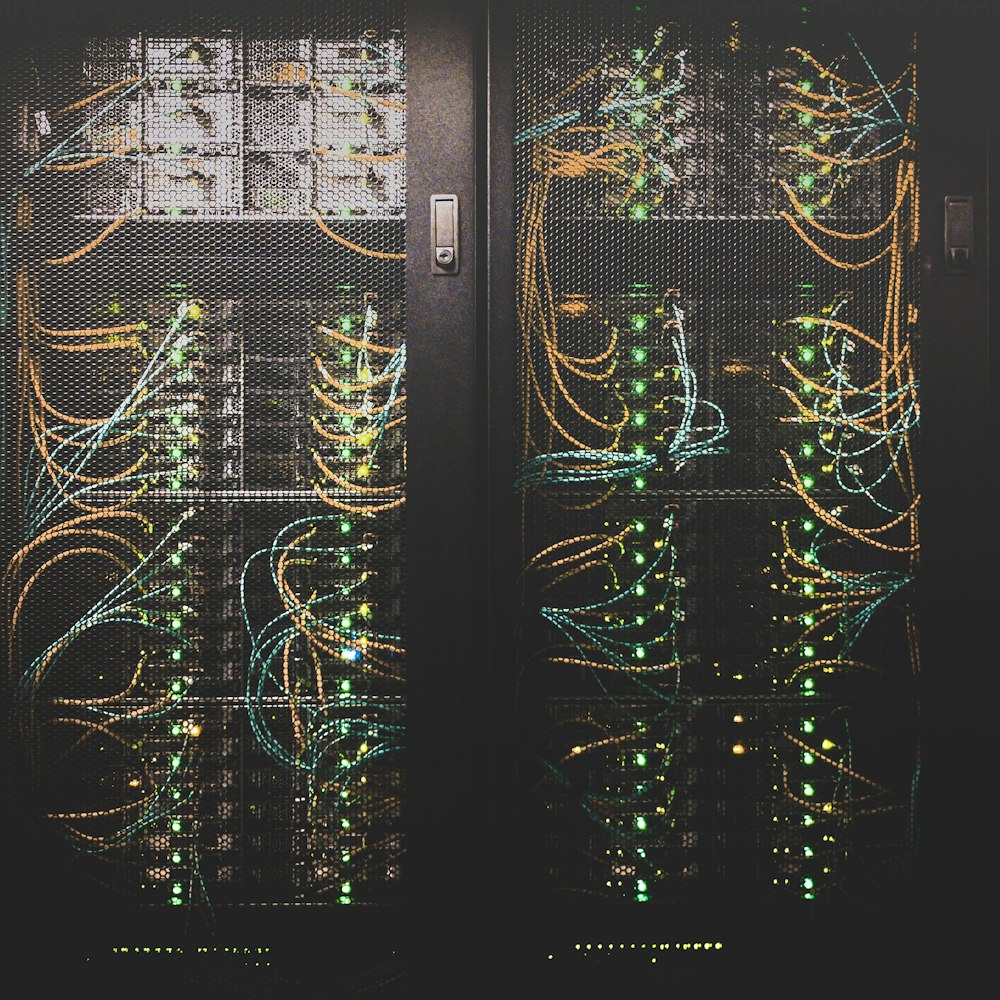 Salle de serveurs — infrastructure infonuagique